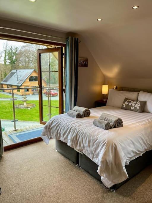 Artro Lodge Luxury 3 Bedroom, 3 Bathroom & Hot Tub Llanbedr  Eksteriør billede